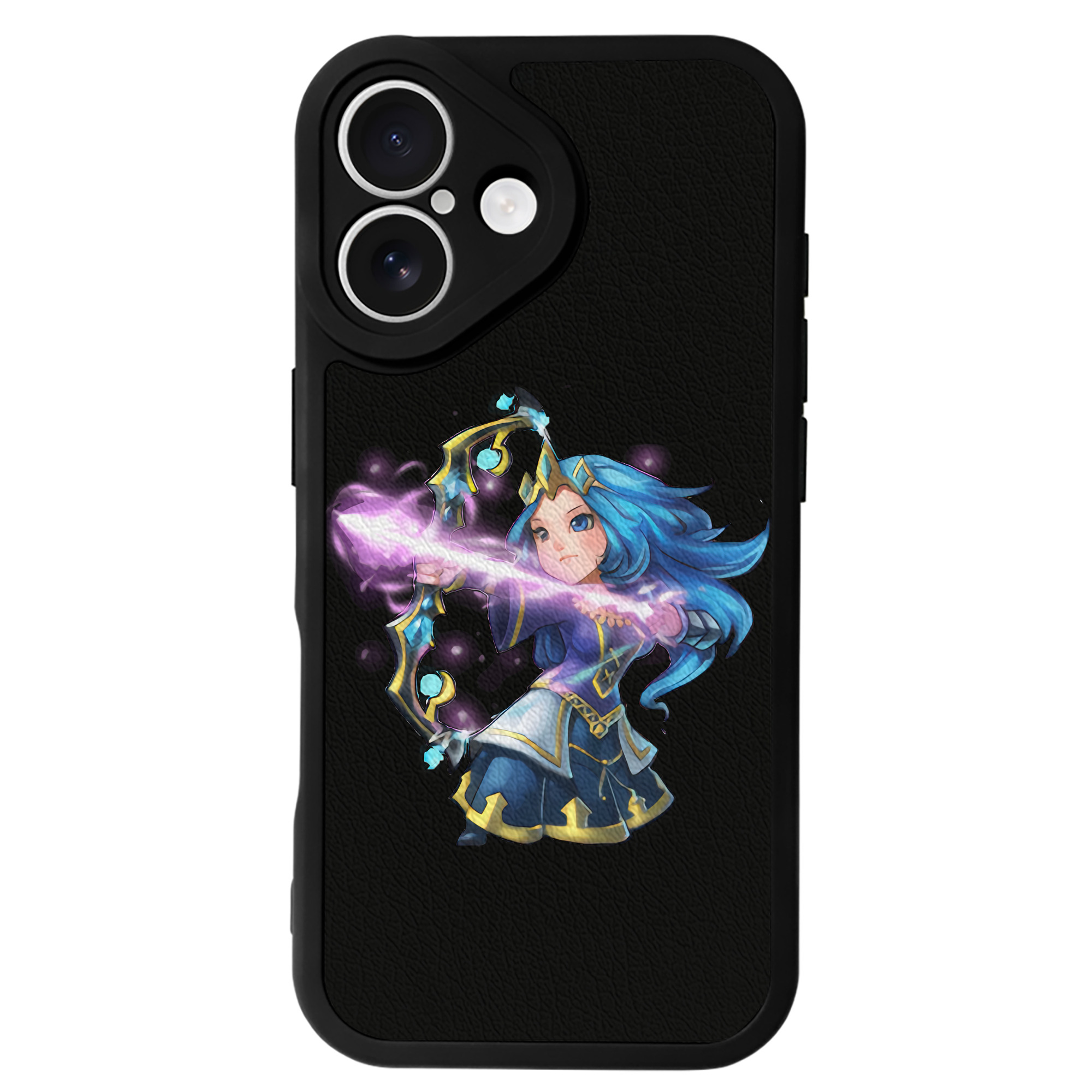 リーグ・オブ・レジェンド League of Legends LOL 【iPhone 16シリーズ対応】シリコンスマホケース（レザー調） 材質：シリコン